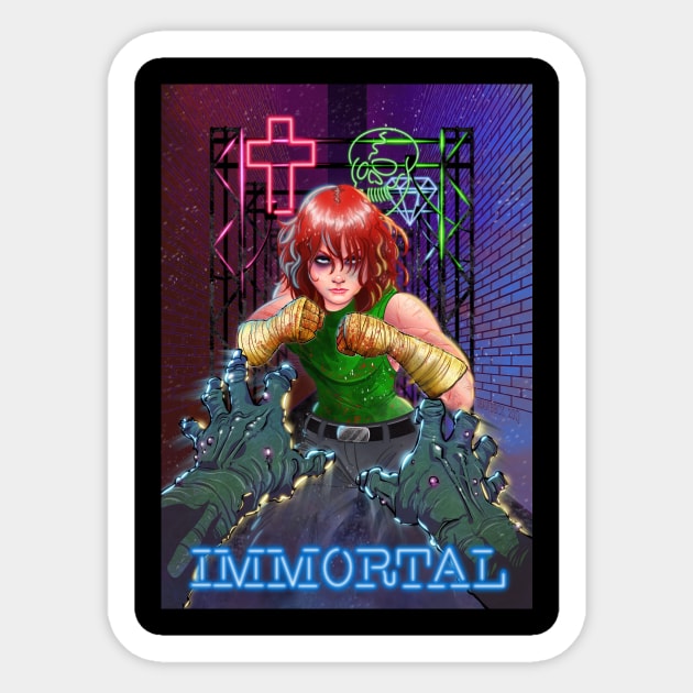 Immortal Sticker by SeanB1